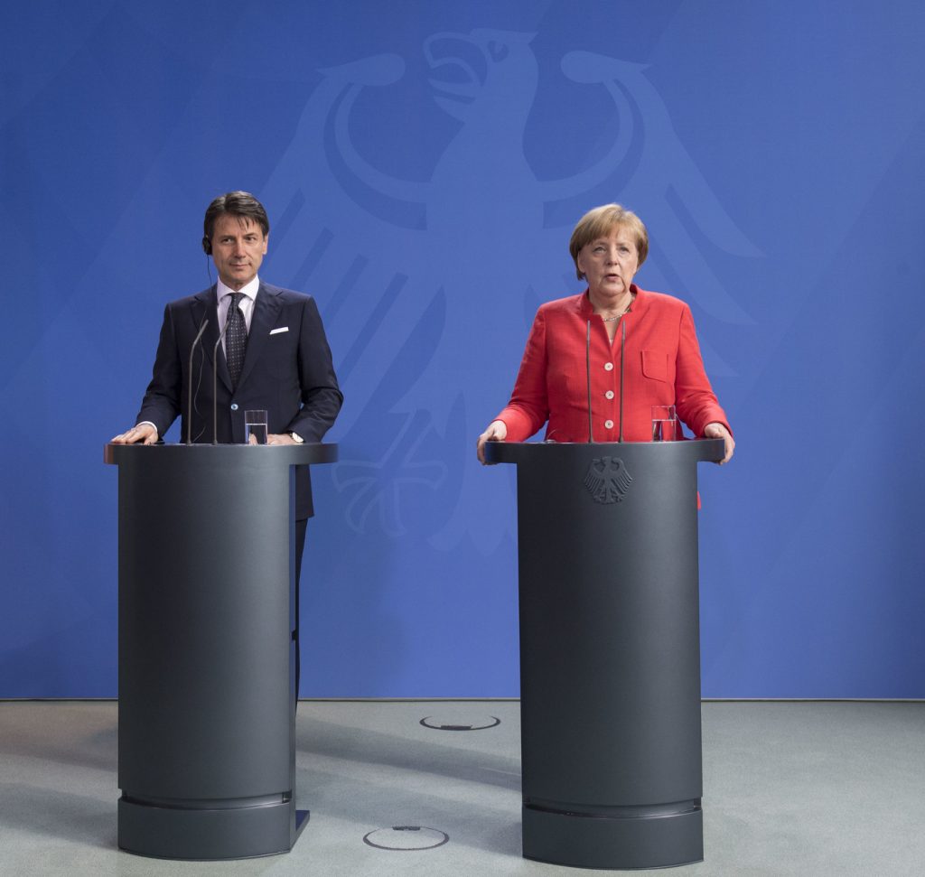 conte merkel