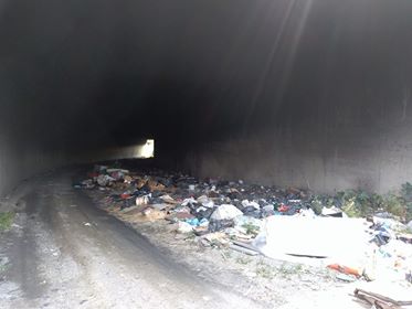 discarica cielo aperto s. gregorio