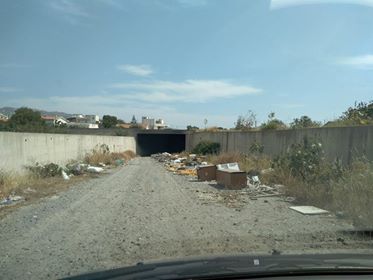 discarica cielo aperto s. gregorio