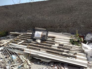 discarica cielo aperto s. gregorio