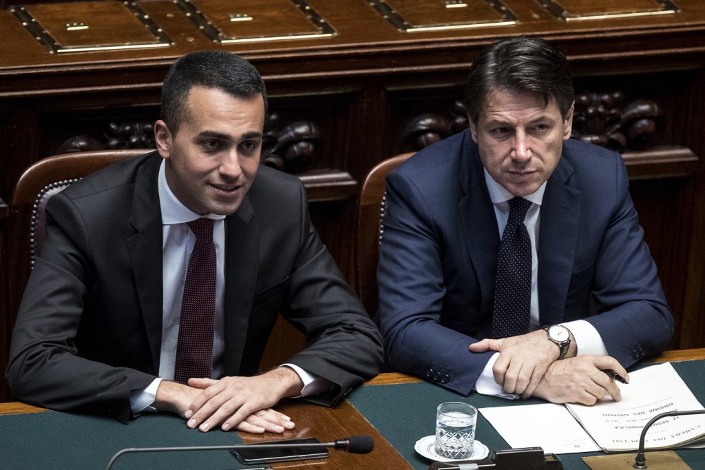 fiducia governo conte