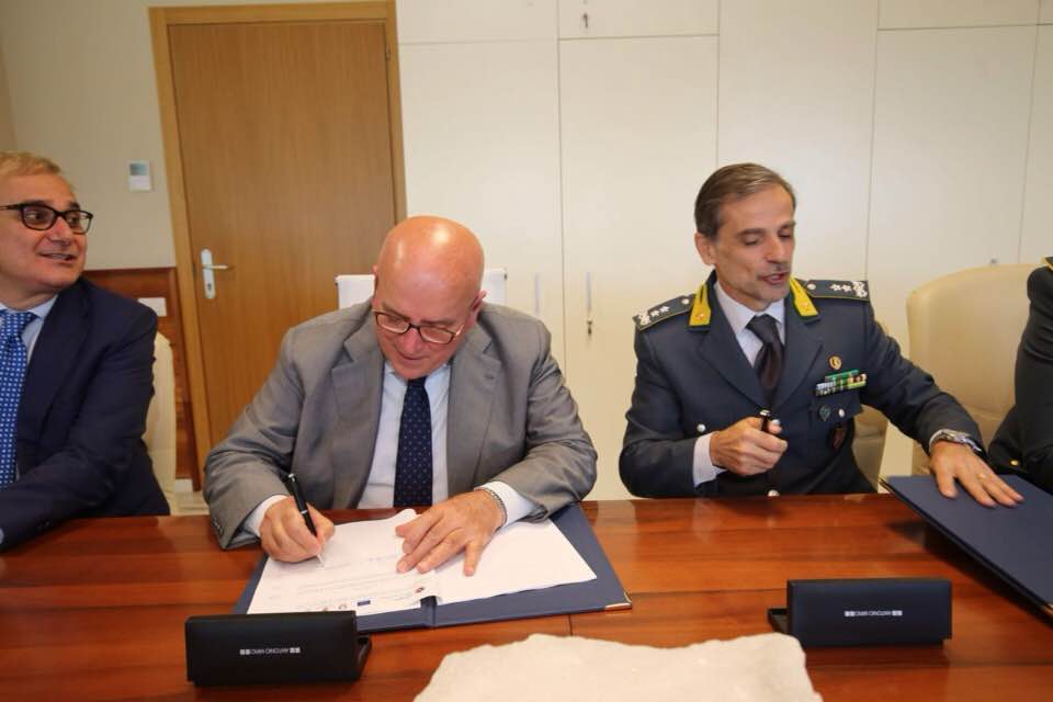 protocollo guardia di finanza
