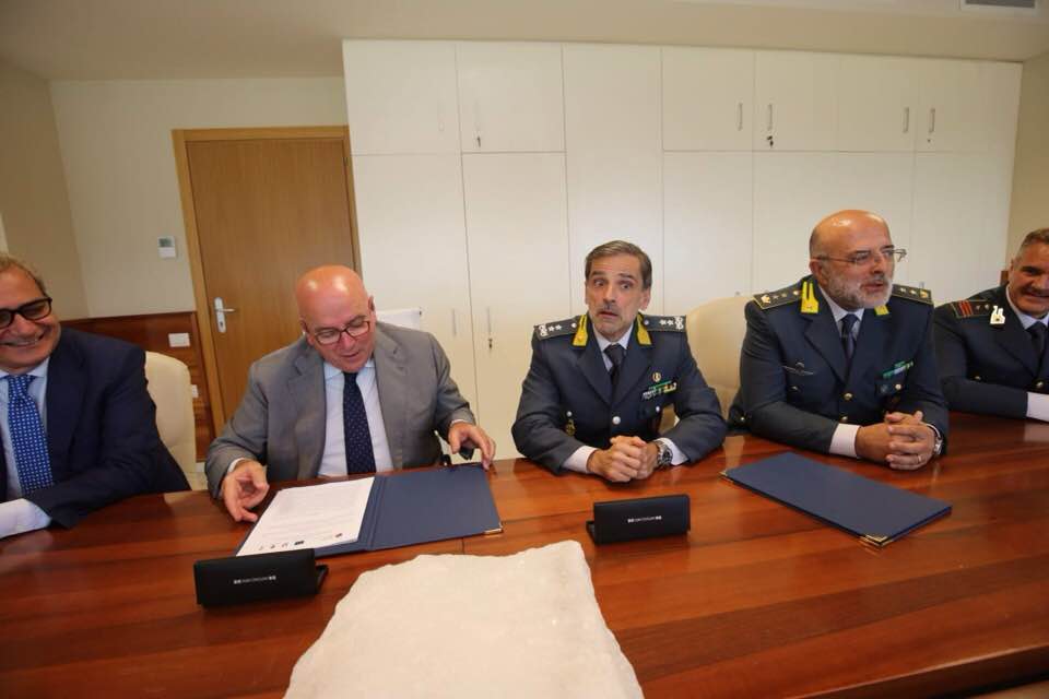 protocollo guardia di finanza