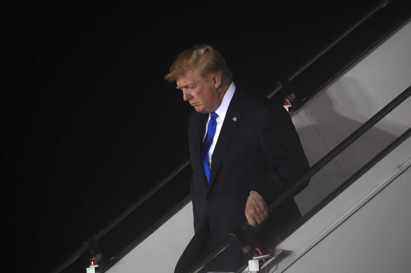 Donald Trump è arrivato a SingaporeDonald Trump è arrivato a Singapore