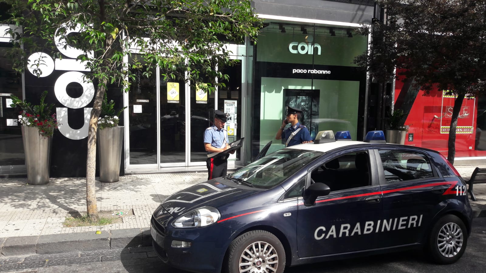 Carabinieri Messina Arcivescovado