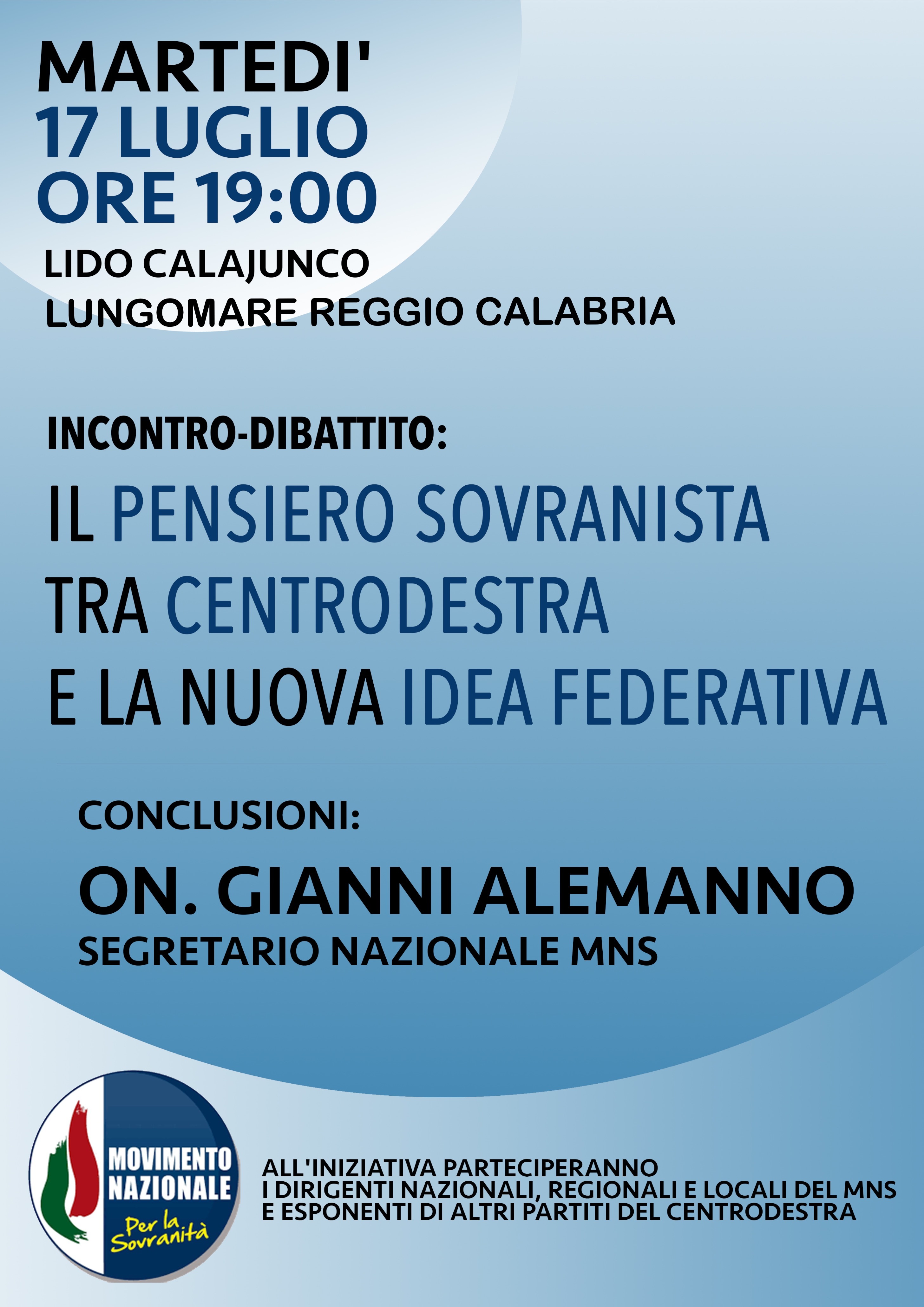 Locandina Sovranismo