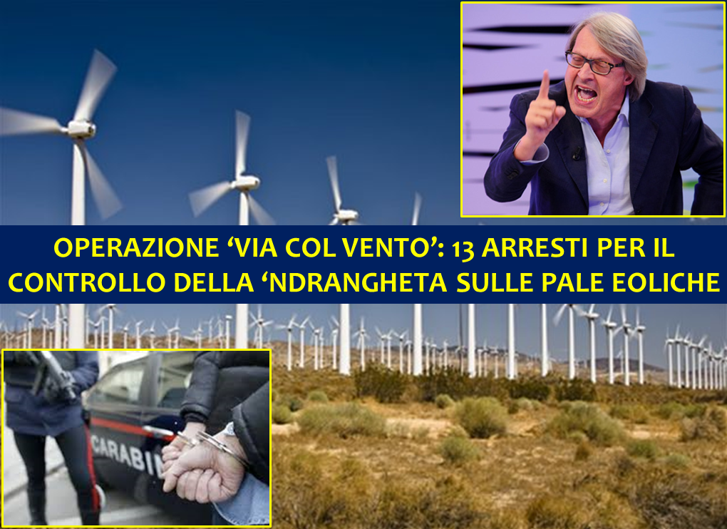 arresti ndrangheta pale eoliche