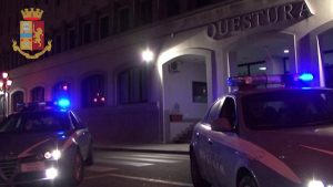 Volanti polizia notte