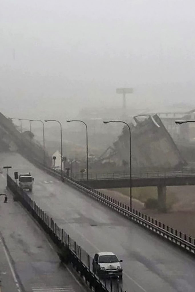 crollo ponte genova