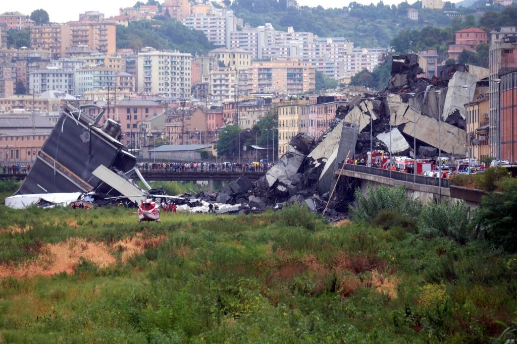 crollo ponte genova
