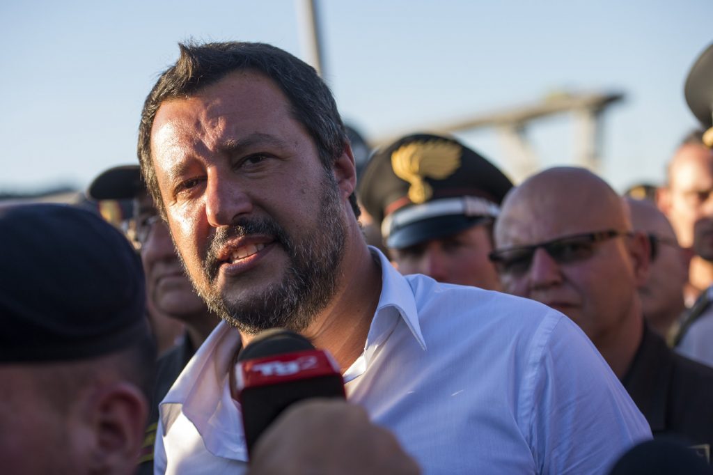 salvini a genova