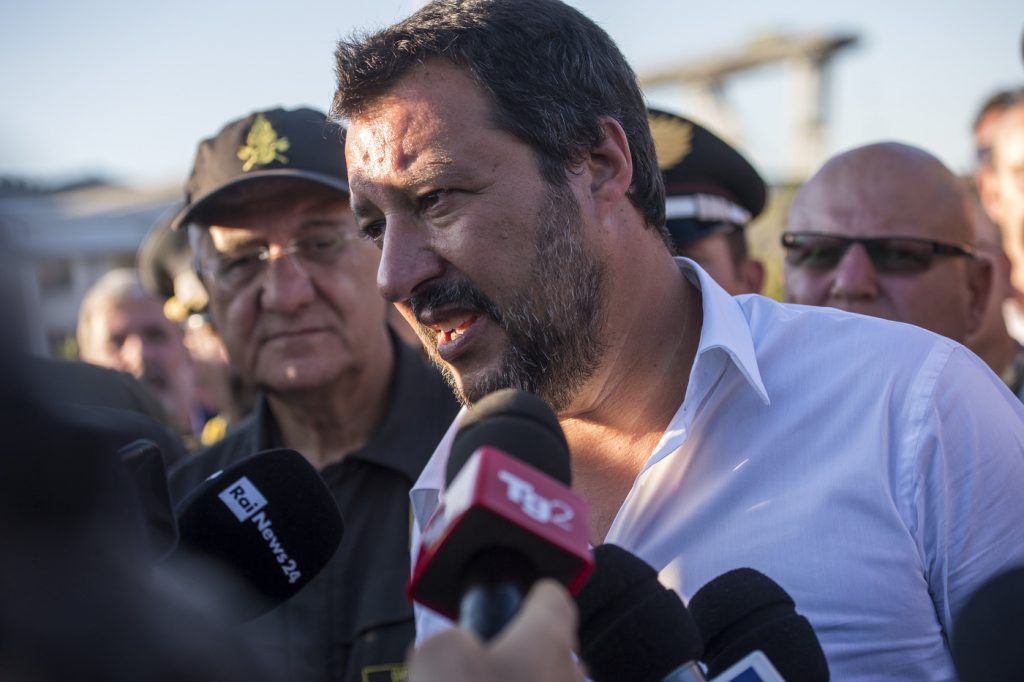 salvini a genova