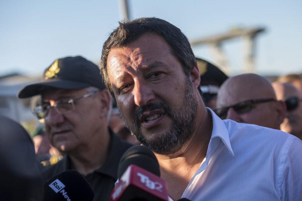 salvini a genova