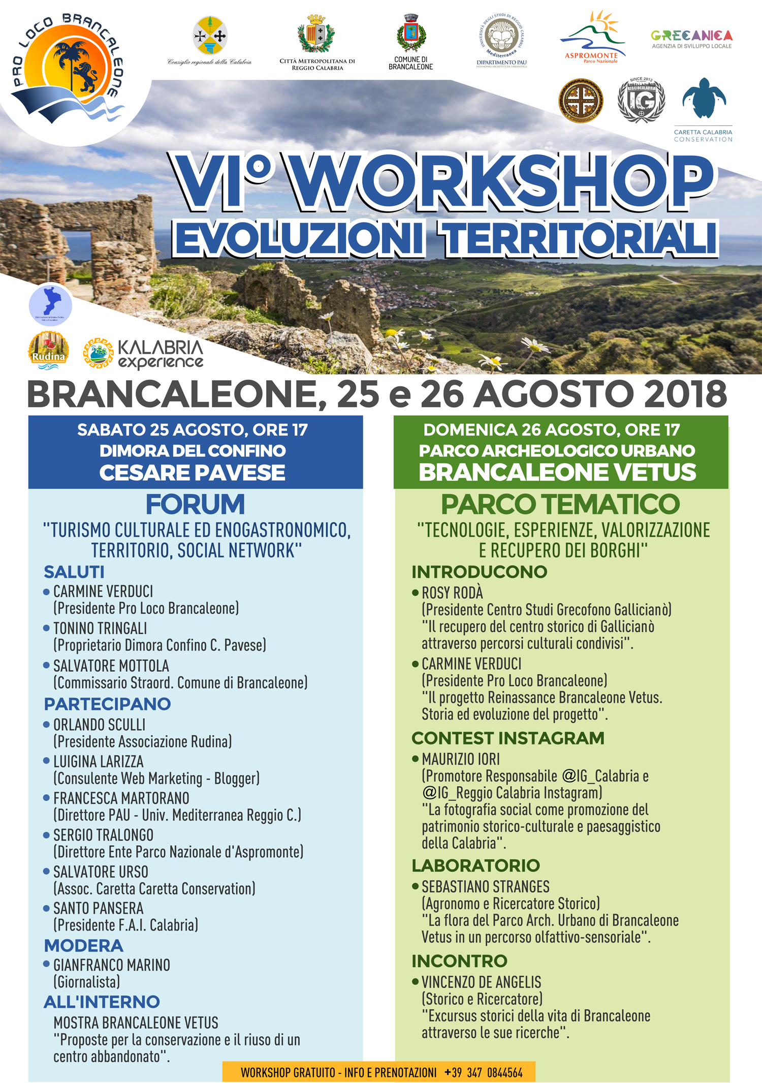 workshop evoluzioni territoriali