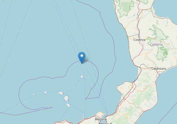 Terremoto Magnitudo 2.6 ore 04:56