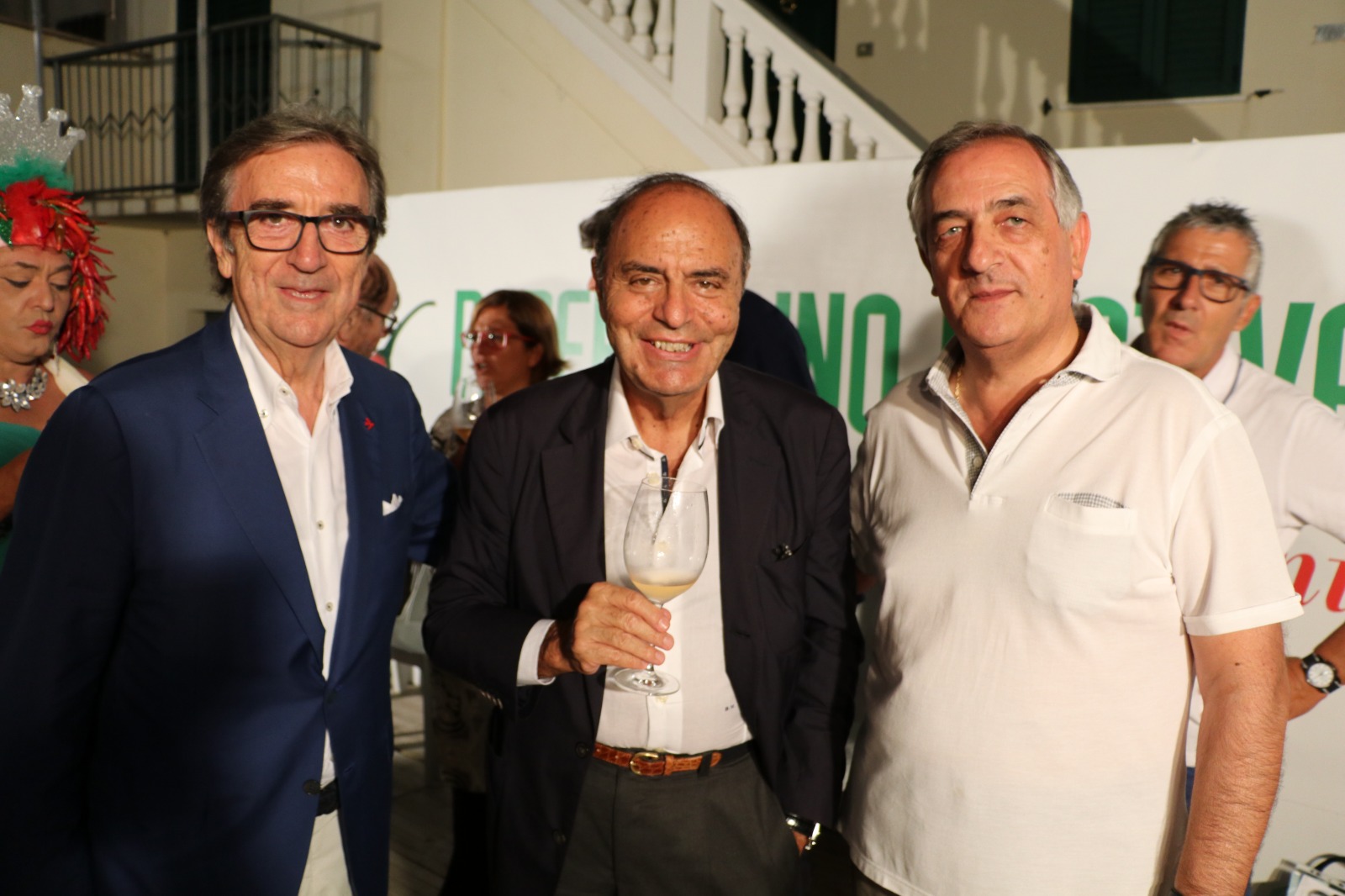 da sx Cotarella, Vespa, Molinaro