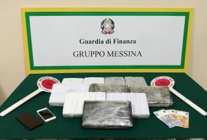 messina sequestro cocaina