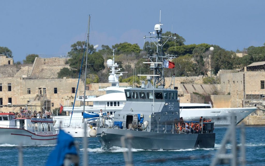 sbarco migranti malta