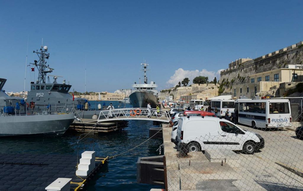 sbarco migranti malta