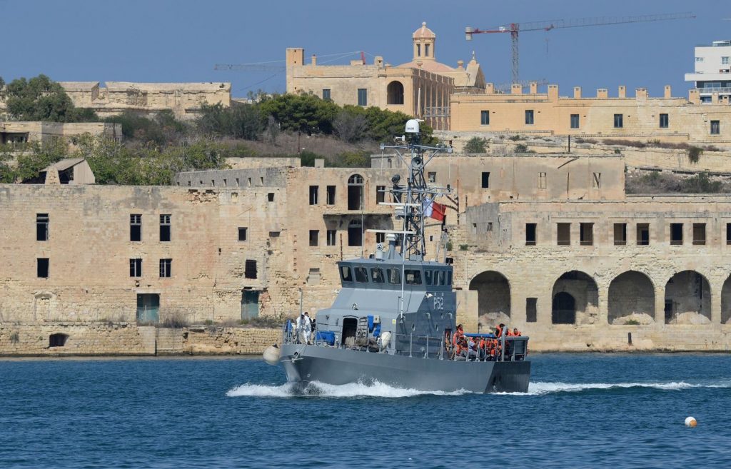 sbarco migranti malta