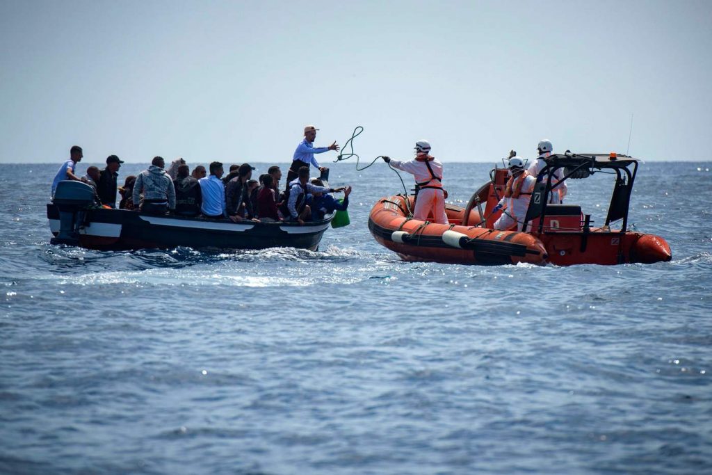 sbarco migranti