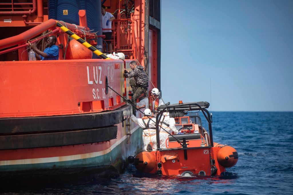 sbarco migranti
