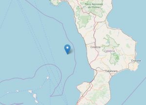 Terremoto magnitudo 2.7 ore 01:15
