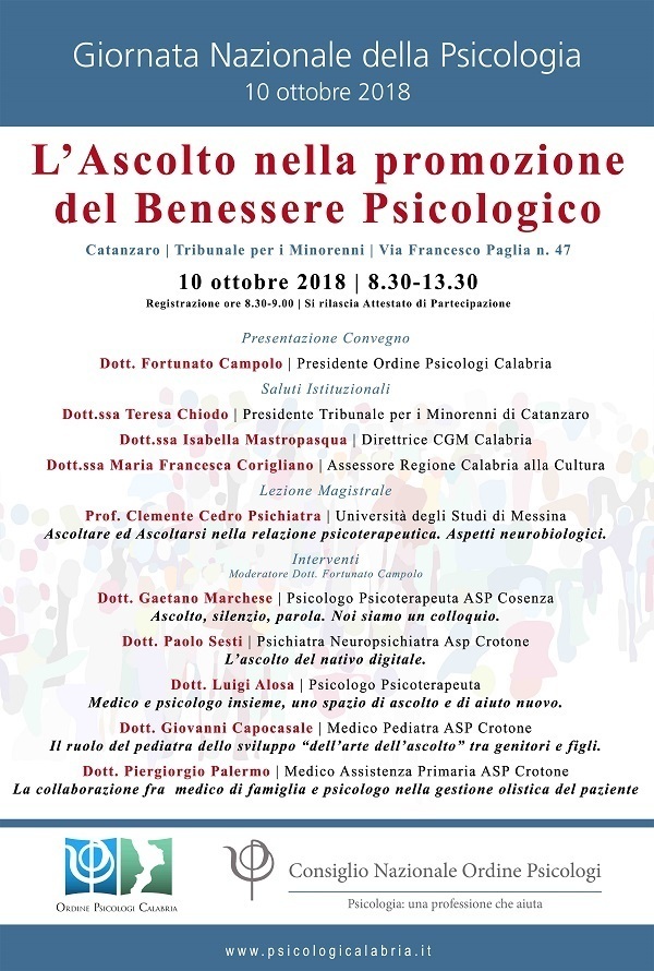 convegno benessere psicologico