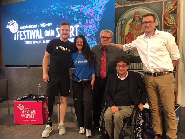 Giusy Versace al Festival dello Sport di Trento, la reggina "tutto pepe ...