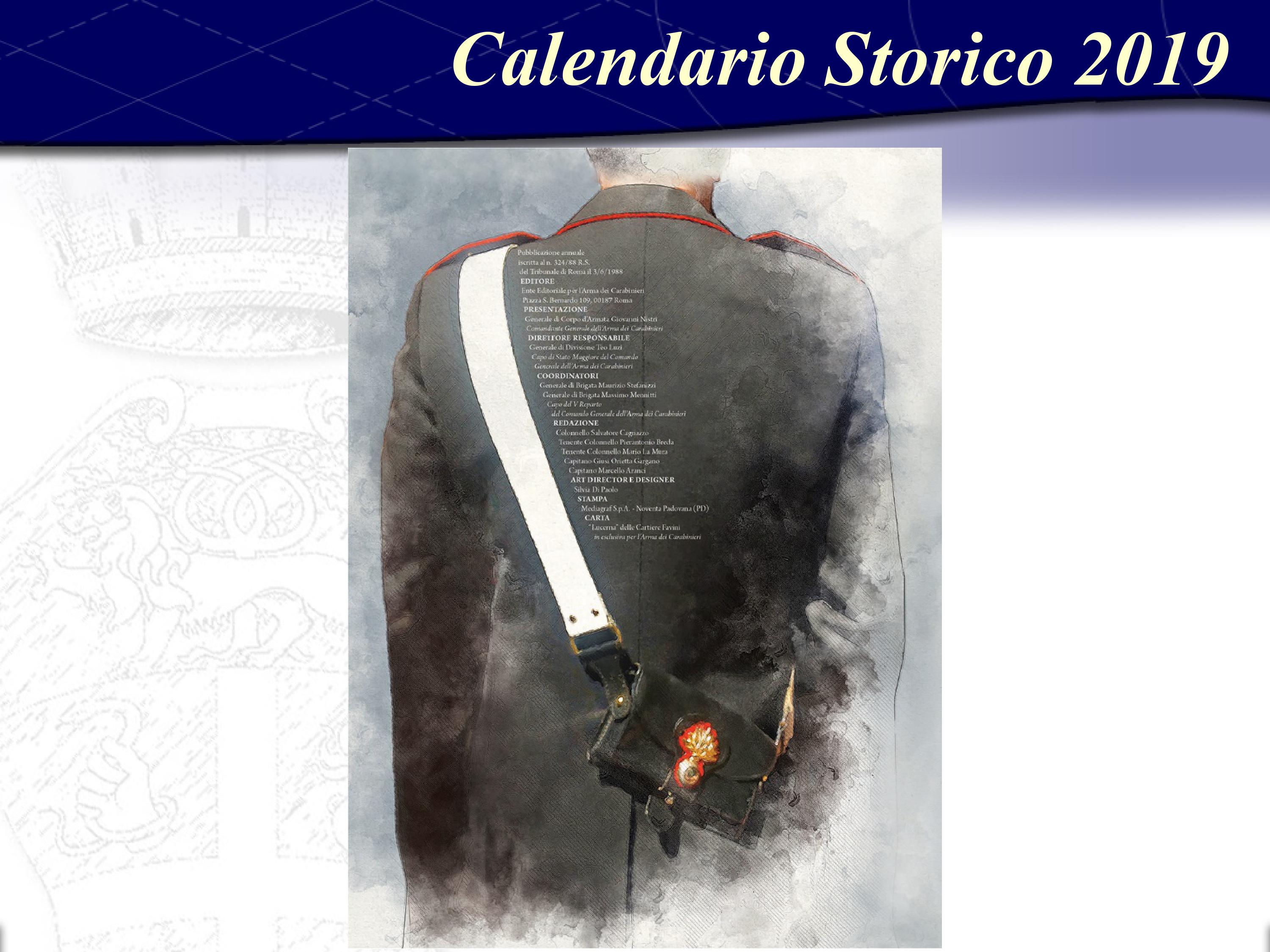 Reggio Calabria presentato il Calendario Carabinieri 2019 [FOTO]