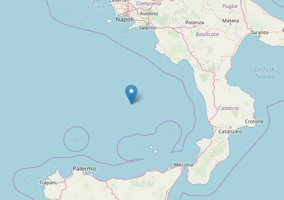 terremoto tirreno meridionale
