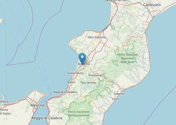 terremoto Reggio Calabria Rosarno San Ferdinando