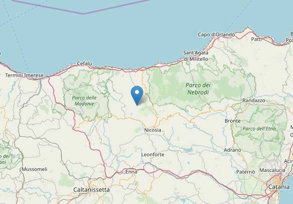 Terremoto Castel di Lucio Messina