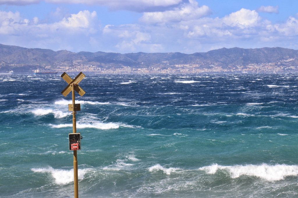 forte vento reggio calabria