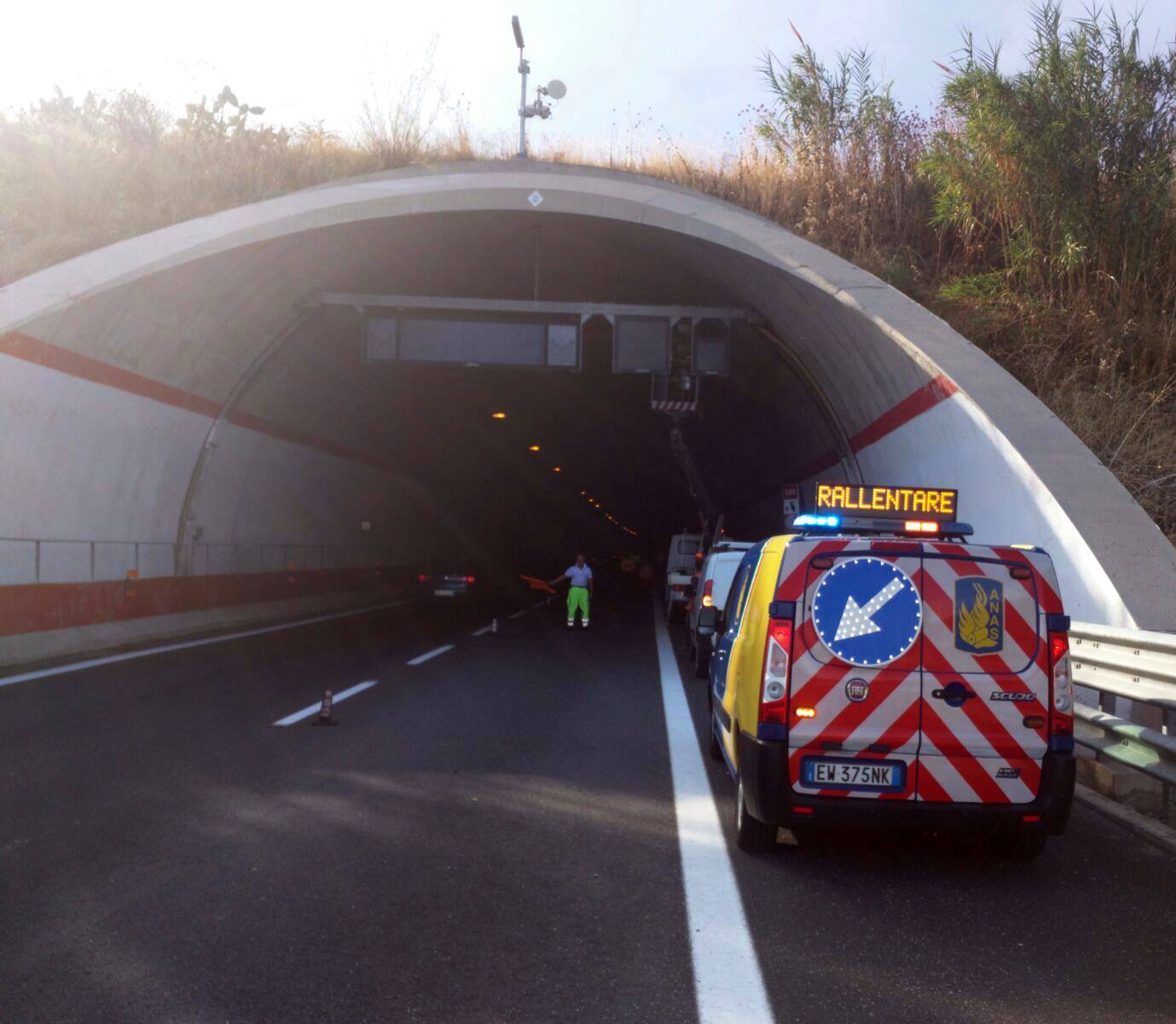 LAVORI AUTOSTRADA MESSINA CATANIA A18