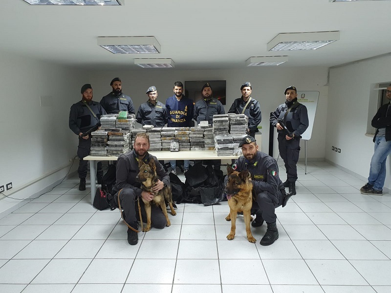 cocaina porto Gioia Tauro Reggio Calabria