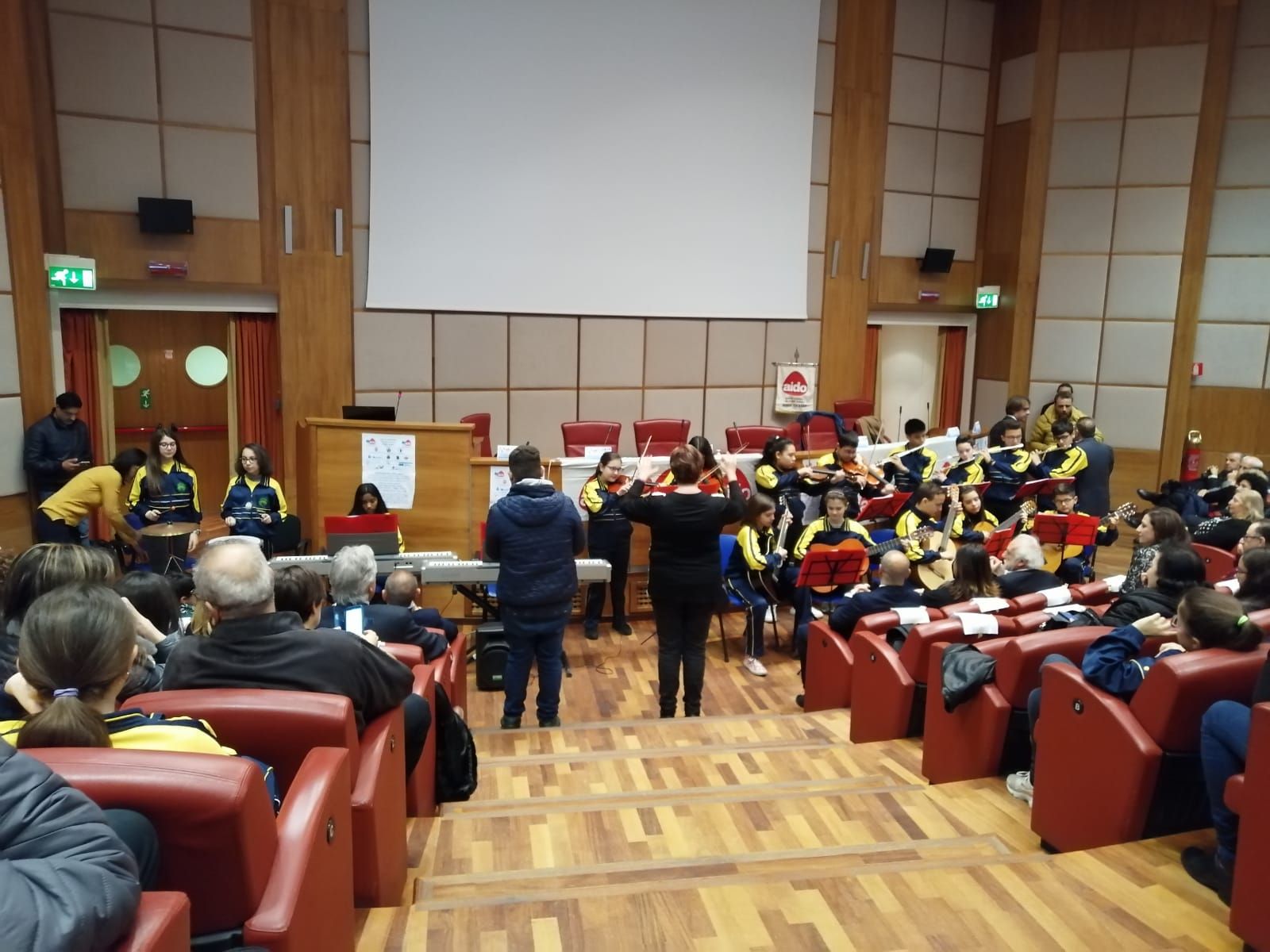 fot premiazione AIDO -I.C. Galluppi