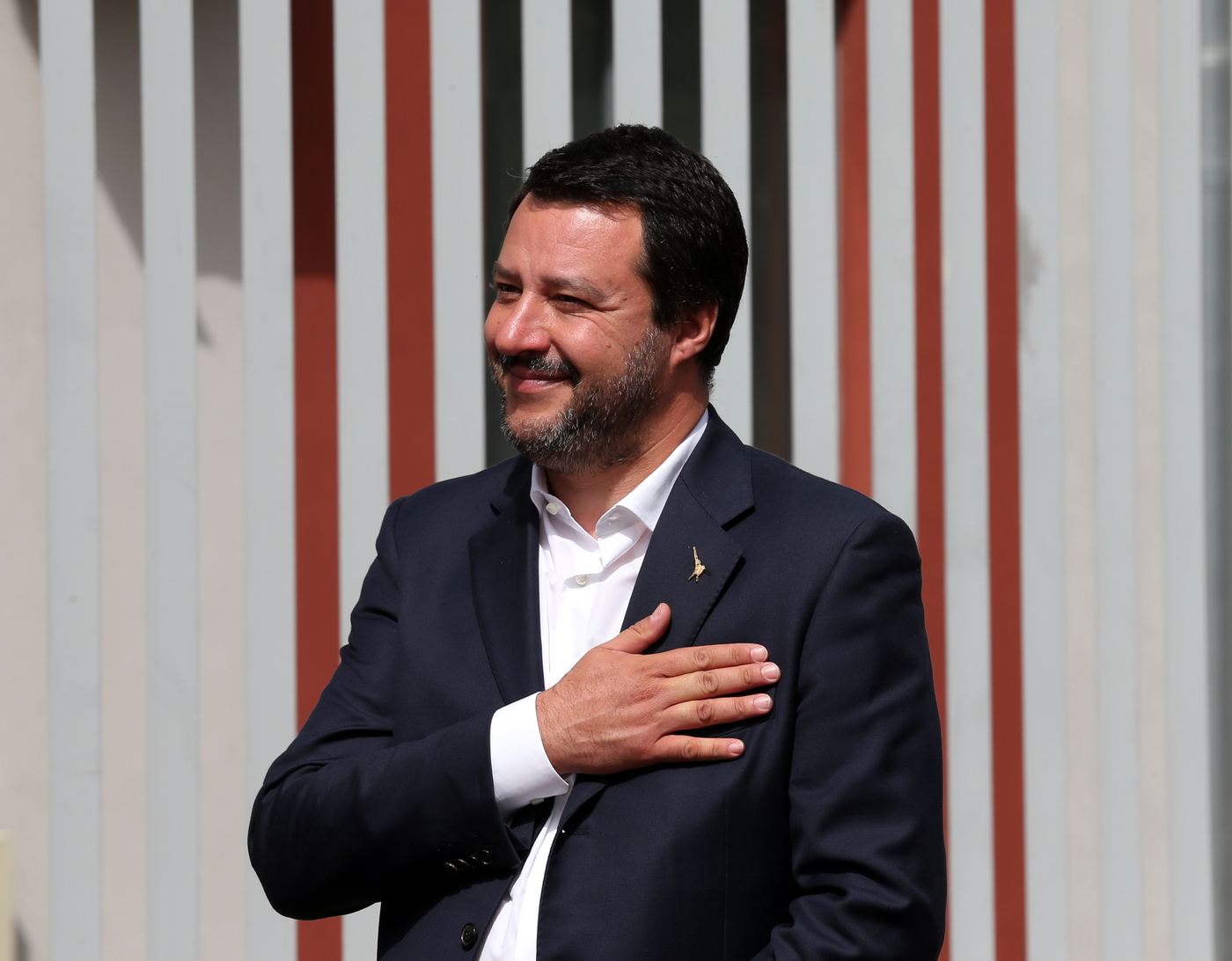 Sicilia, il Ministro Matteo Salvini inaugura il commissariato di Corleone