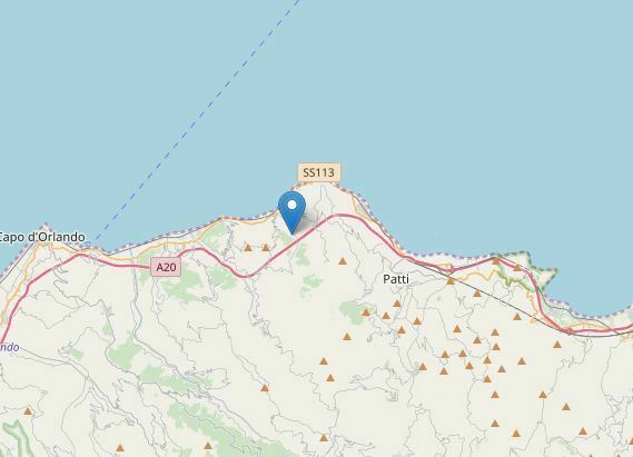 terremoto Gioiosa Marea Messina