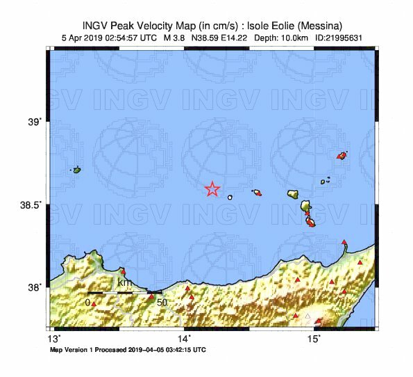 terremoto isole eolie