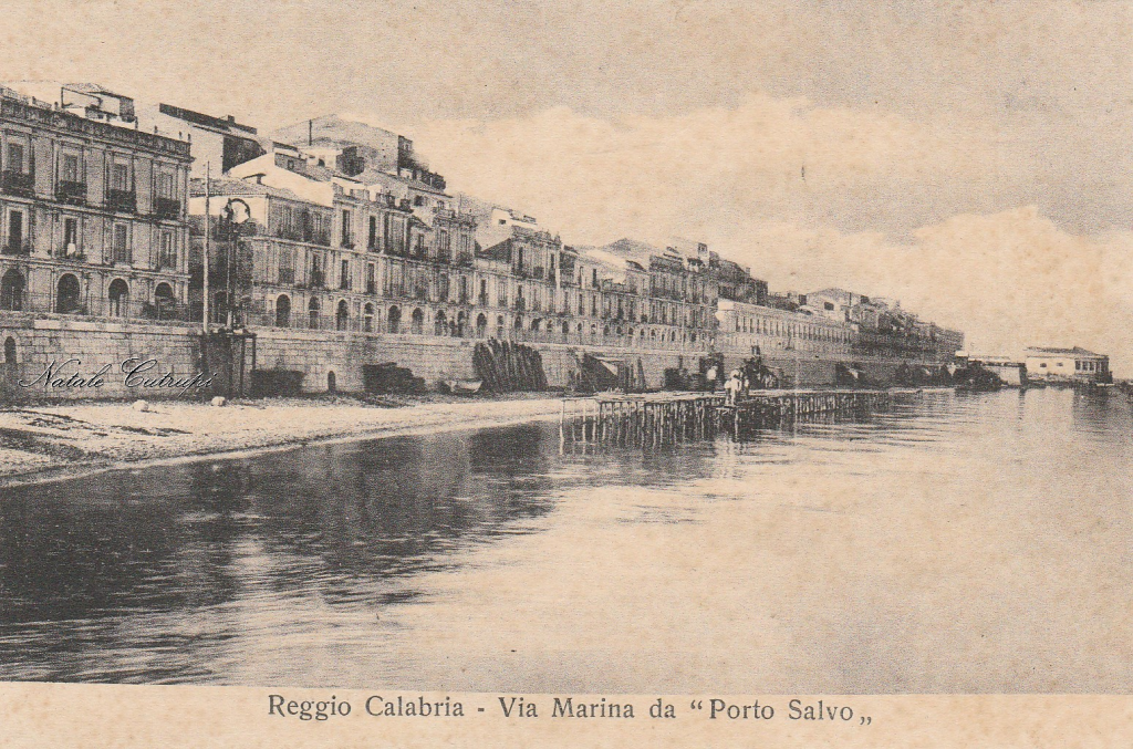 Ante 1908 1 Palazzina Foto storiche Reggio Calabria