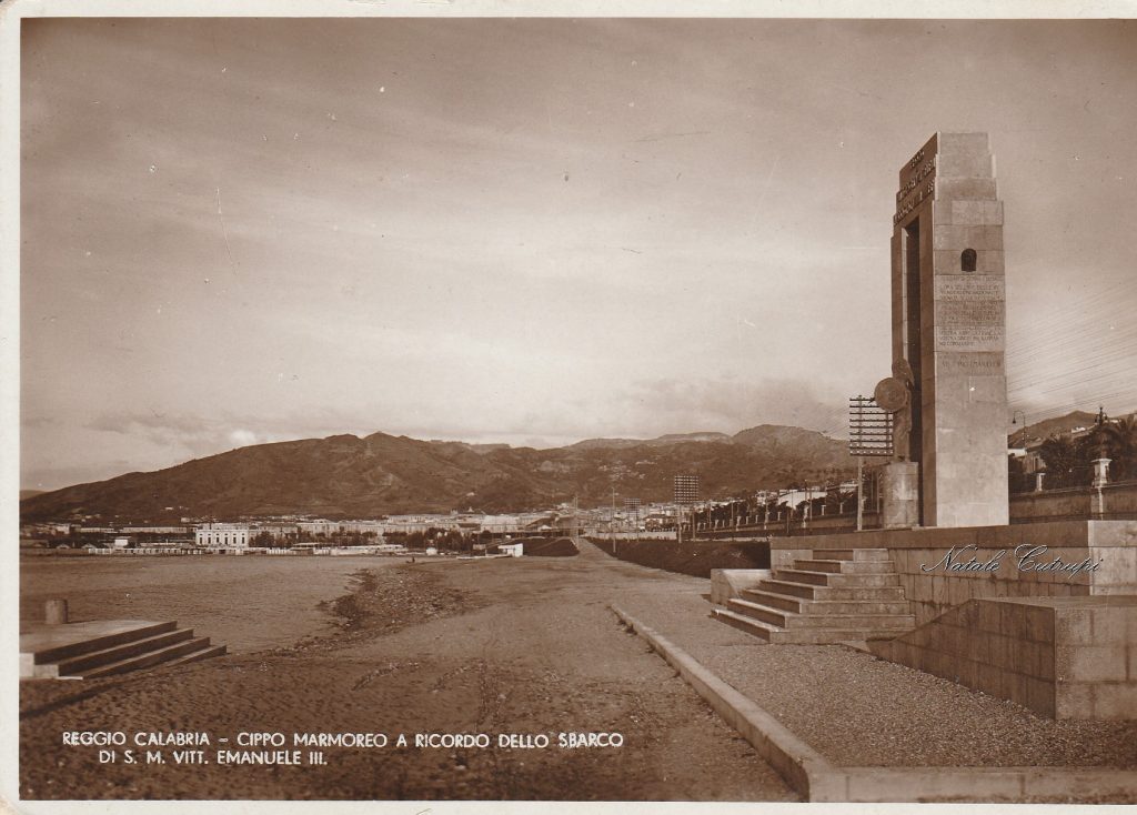 Dopo 1908 Monum. Vittorio Emanuele III Reggio Calabria