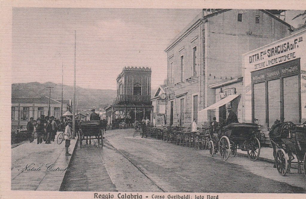 Dopo 1908 Prol Corso Garibaldi Reggio Calabria