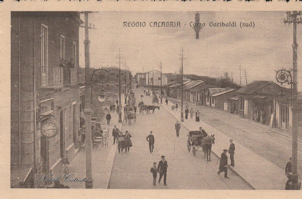 Dopo 1908 Prol Corso Garibaldi Reggio Calabria