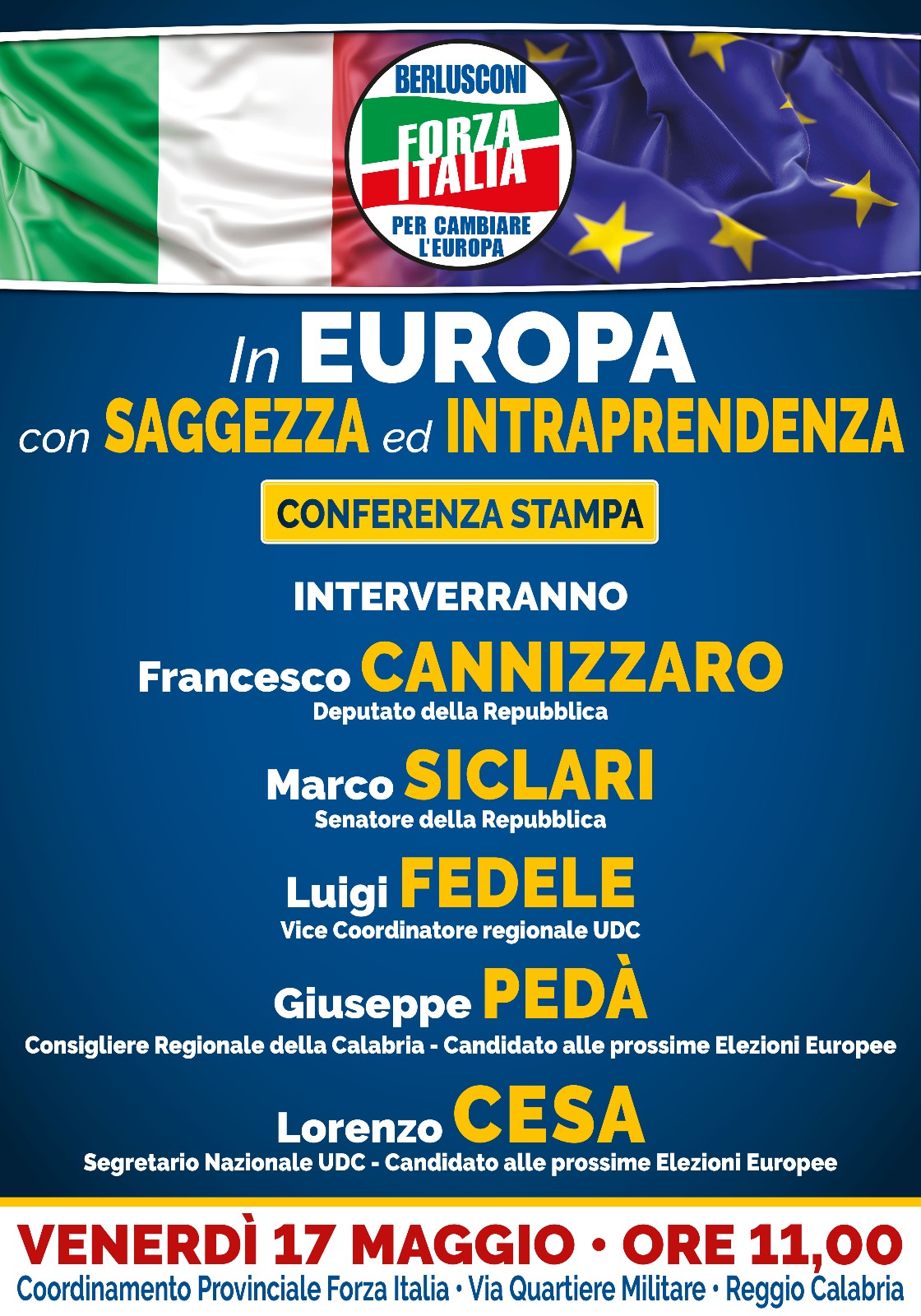 Locandina 17 maggio