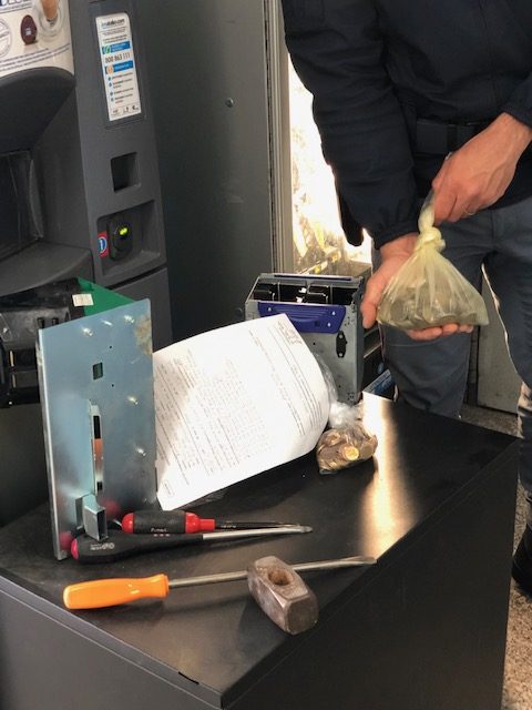 Reggio Calabria arresto ladro merendine