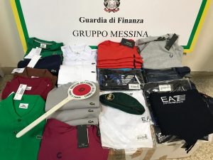 sequestro abbigliamento messina