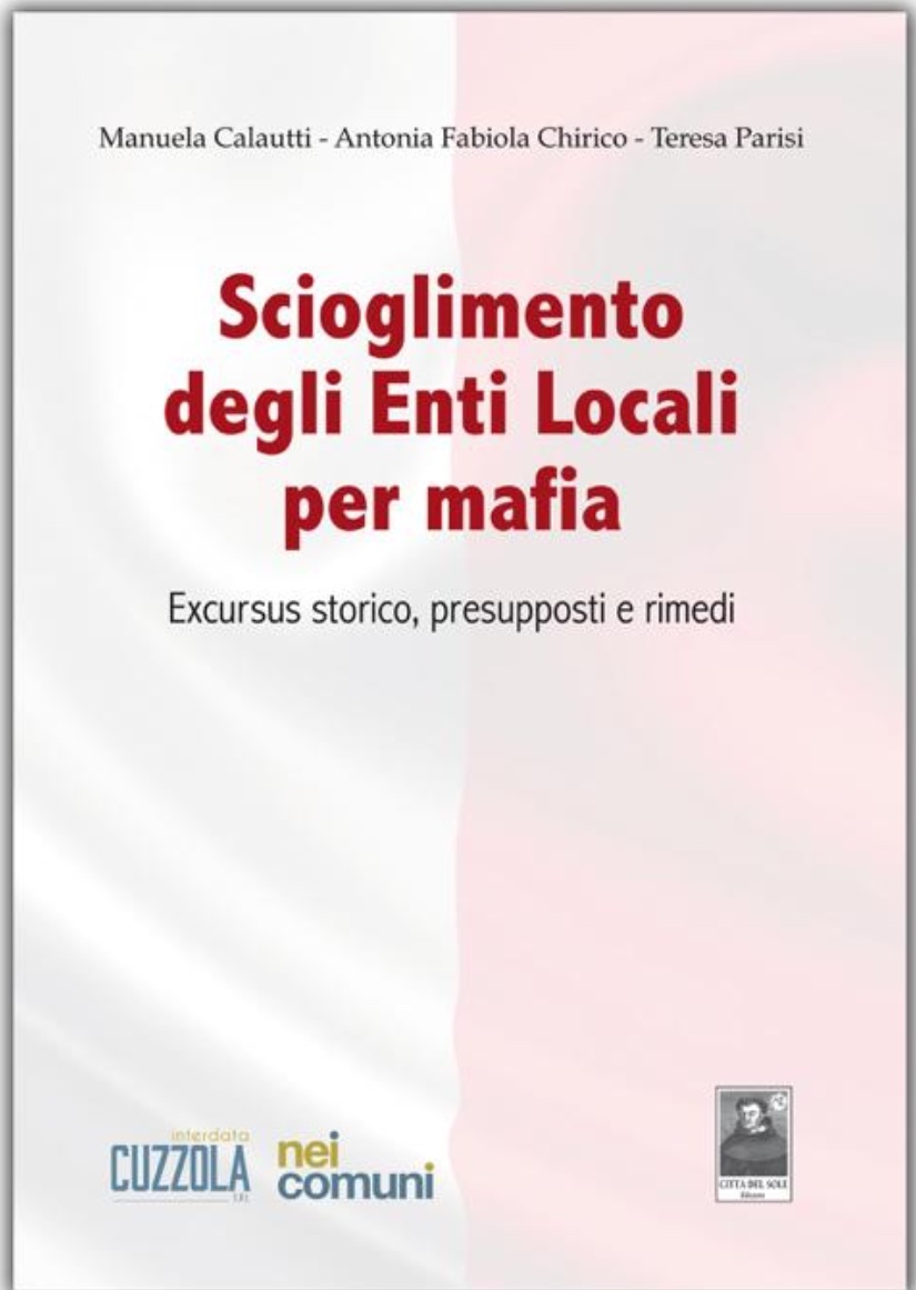 Copertina Libro Scioglimento degli Enti Locali per mafia