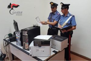 Cosenza operazione Minerva titoli studio falsi