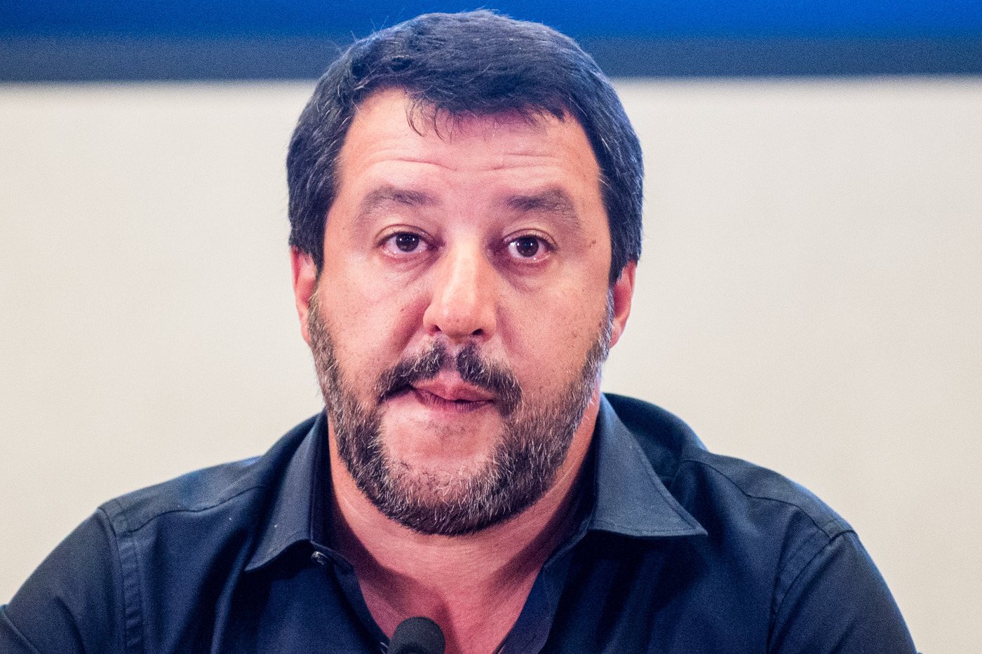 Conferenza stampa Salvini